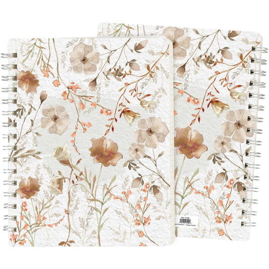 Cottage Garden Spiral Notebook
