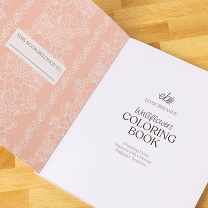 Wallflowers Coloring Book