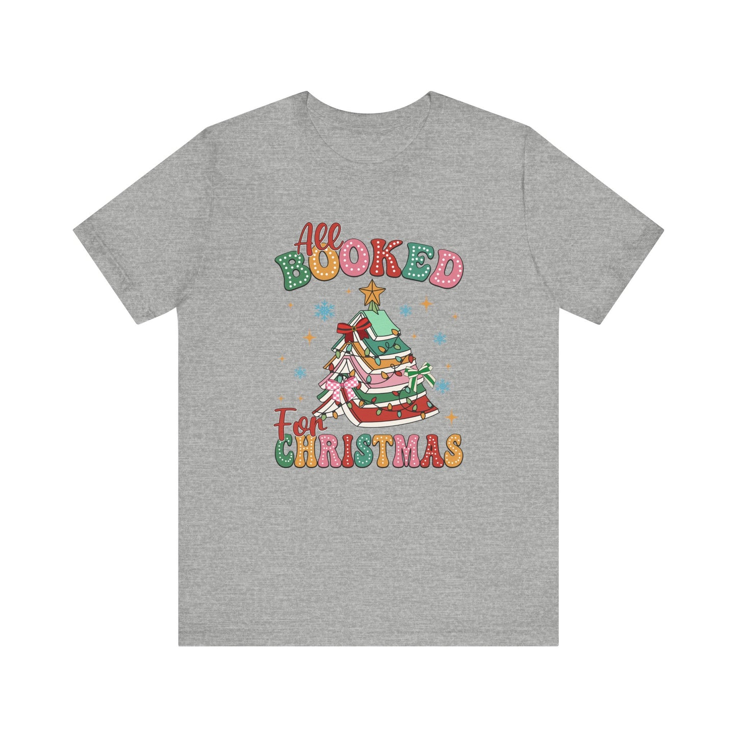 All Booked for Christmas T-Shirt