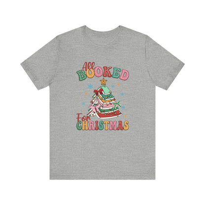 All Booked for Christmas T-Shirt