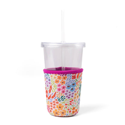 Countryside Blooms Drink Sleeve | Iced Coffee, Drink Koozie