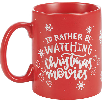 I'd Rather Be Watching Christmas Movies Mug
