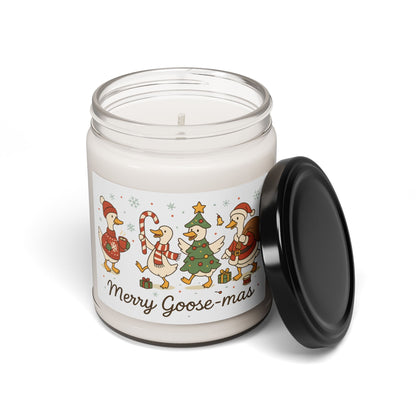 Merry Goosemas Christmas 9oz Scented Soy Candle