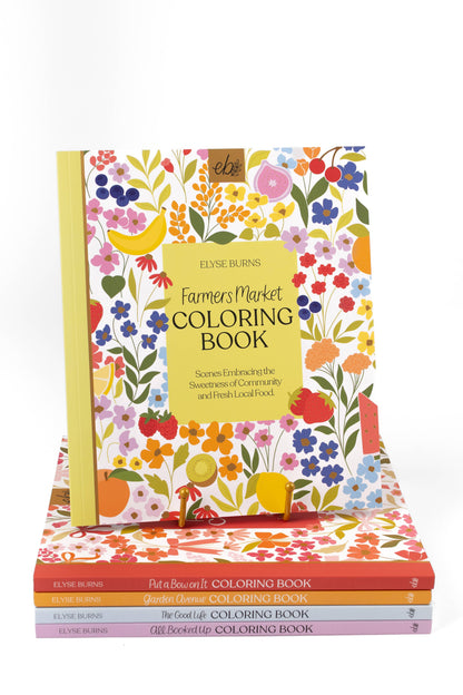 Farmers Market Coloring Book