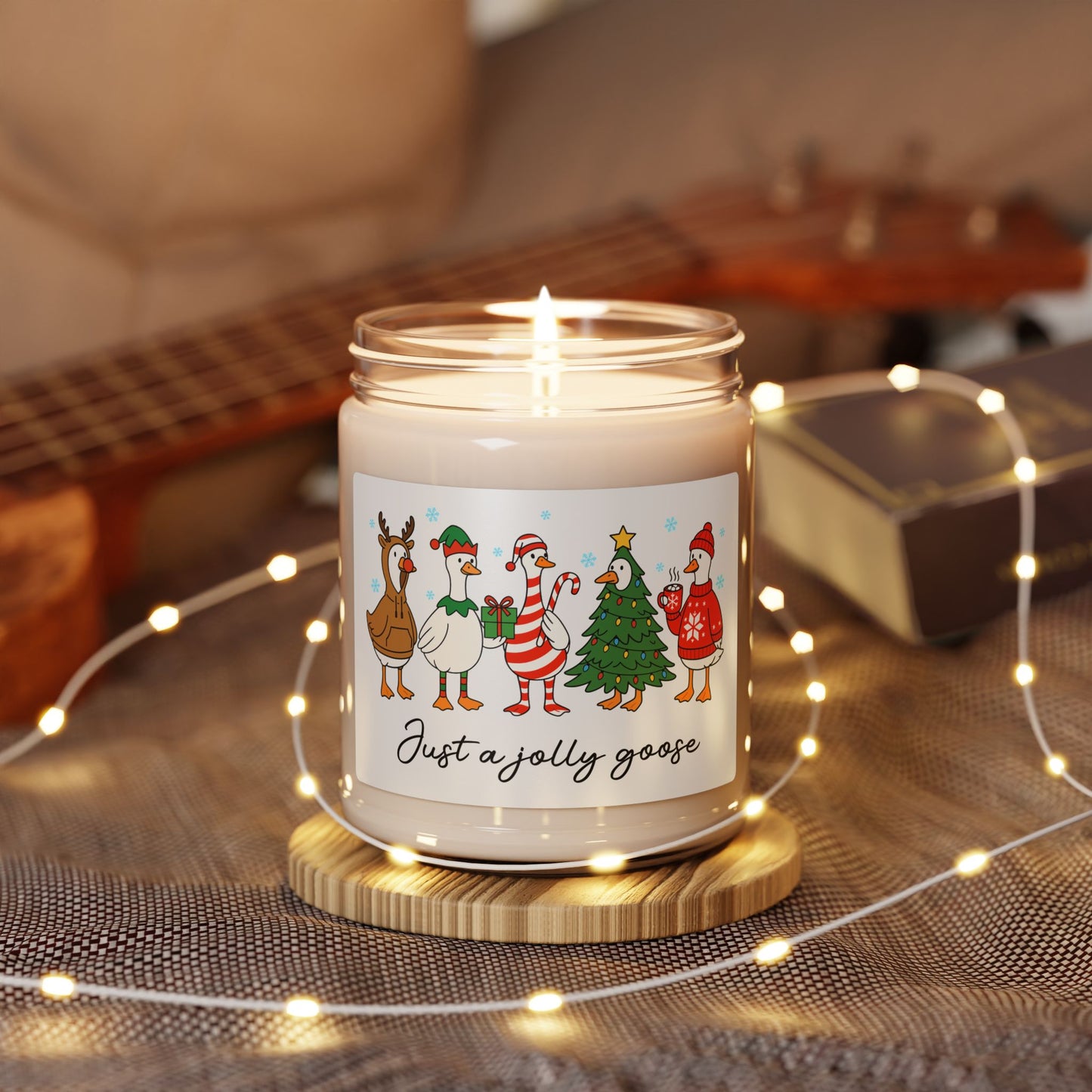 Just a Jolly Goose Christmas 9oz Scented Soy Candle