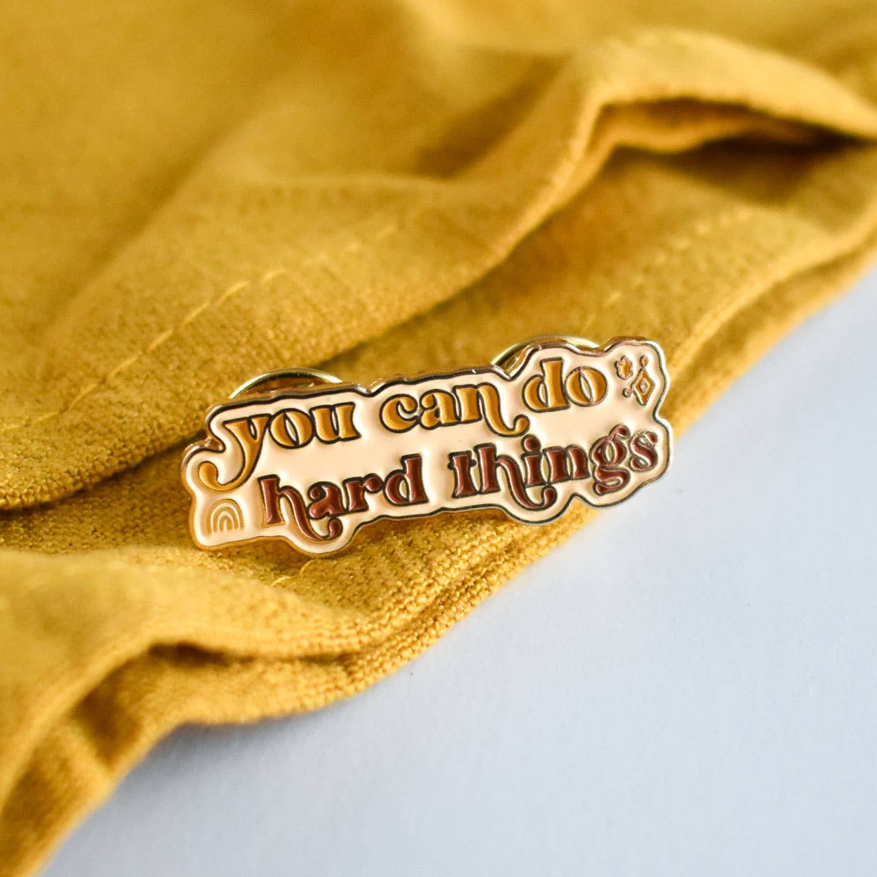 You Can Do Hard Things Pin