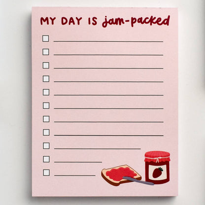 Jam Packed Strawberry Notepad