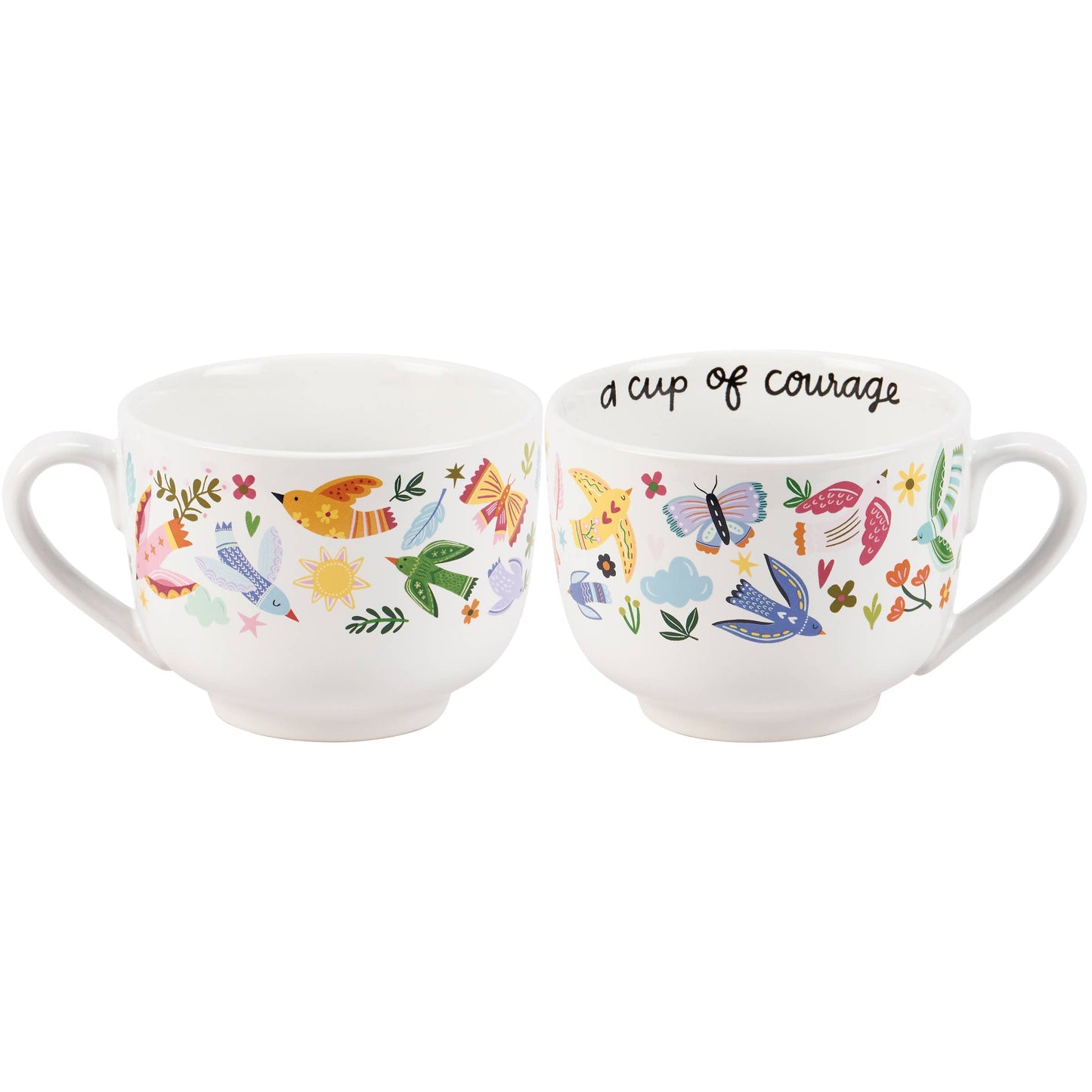 A Cup Of Courage Mug Primitives by Kathy