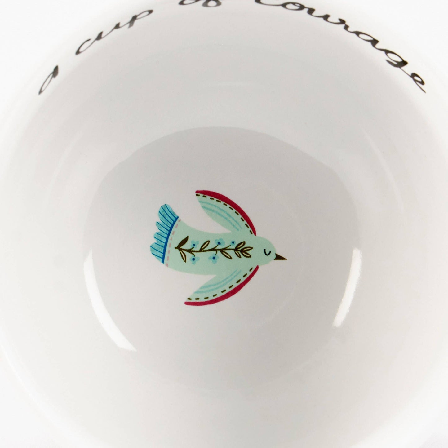 A Cup Of Courage Mug Primitives by Kathy