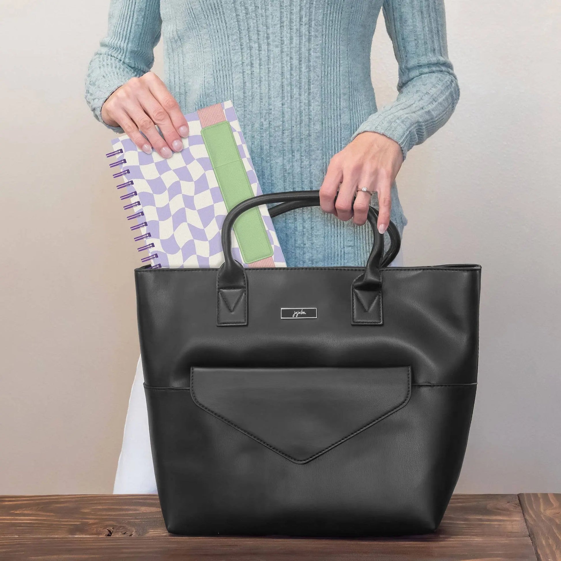 A Mirage of Thoughts Oliver Notebook with Pen Pocket - Just So Happy