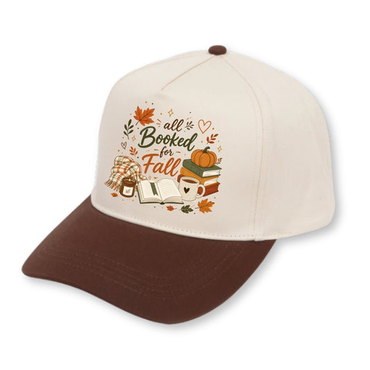 All Booked for Fall Cozy - Halloween Bookish Hat