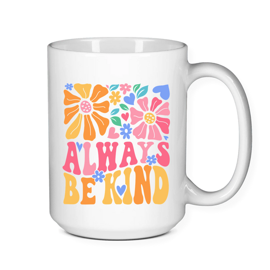 Positivity Floral Mugs