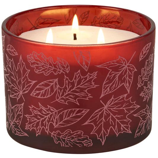 Autumn Leaves Candle | 3-Wick Fall Scented Candle