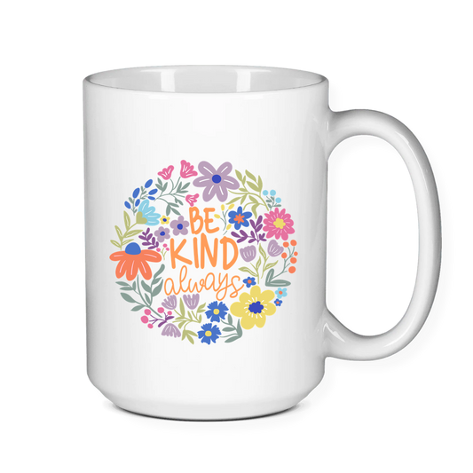 Positivity Floral Mugs