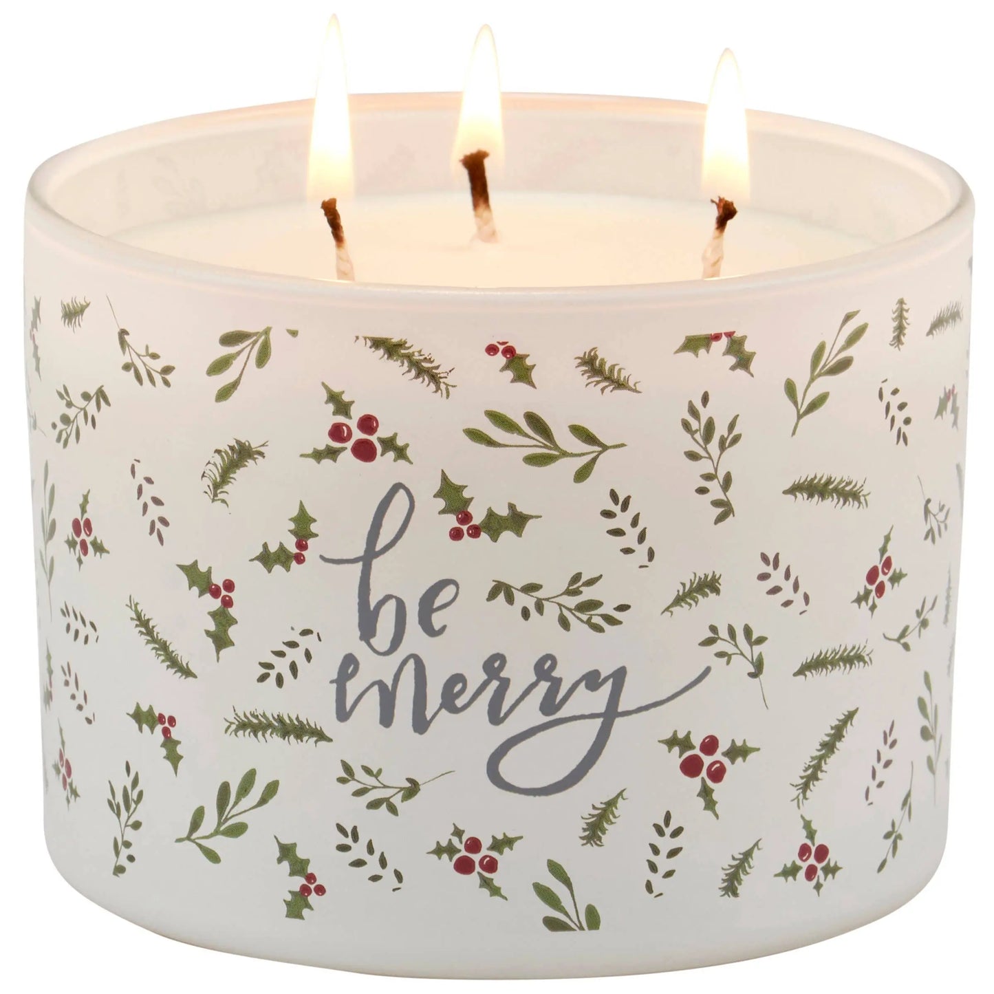 Be Merry Candle Primitives by Kathy