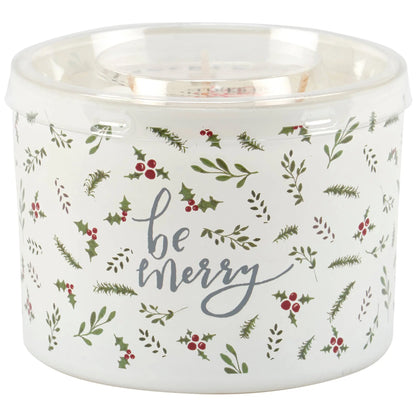 Be Merry Candle Primitives by Kathy