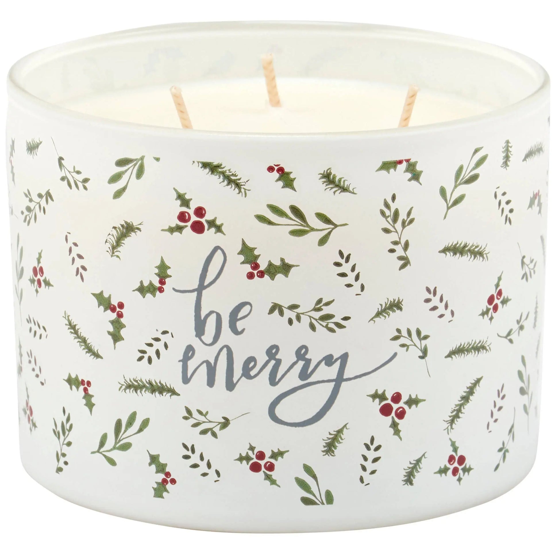 Be Merry Candle Primitives by Kathy