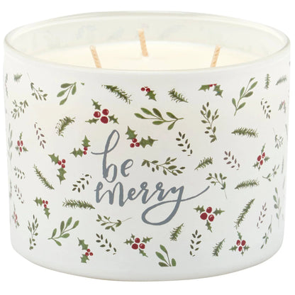 Be Merry Candle Primitives by Kathy