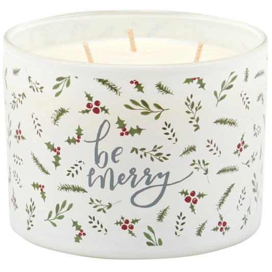 Be Merry Candle Primitives by Kathy