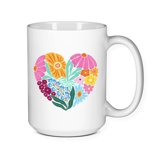 Positivity Floral Mugs