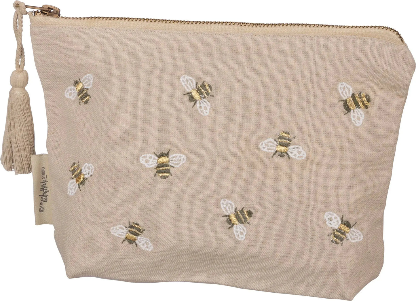 Bee Cosmetic Bag - BeeYouTiful Zipper Pouch