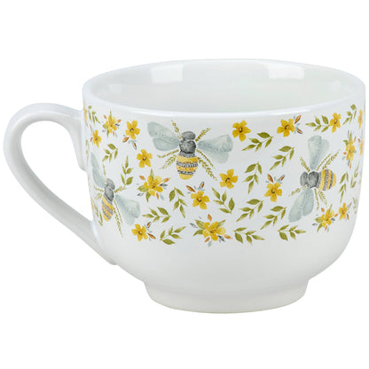 Bee Happy Mug Primitives by Kathy