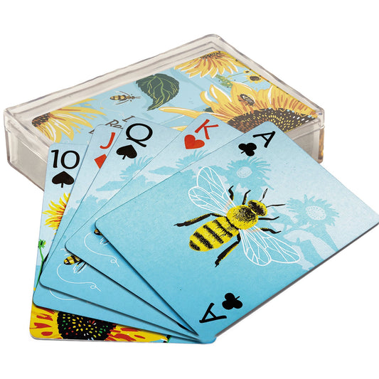 Bee Happy Playing Cards Primitives by Kathy