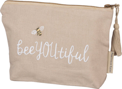 Bee You Tiful Zipper Pouch Primitives by Kathy