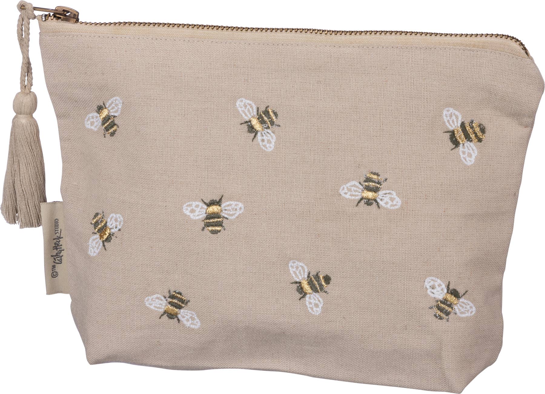 Bee You Tiful Zipper Pouch Primitives by Kathy