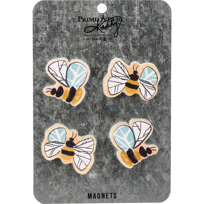 Bees Magnet Set Primitives by Kathy