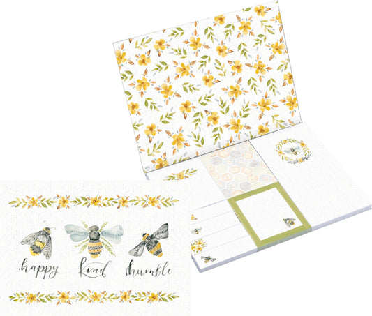 Bees Sticky Notes Primitives by Kathy