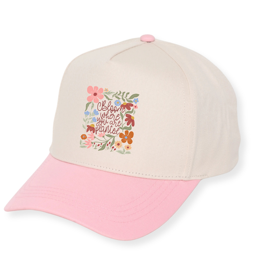 Positivity Floral Hats