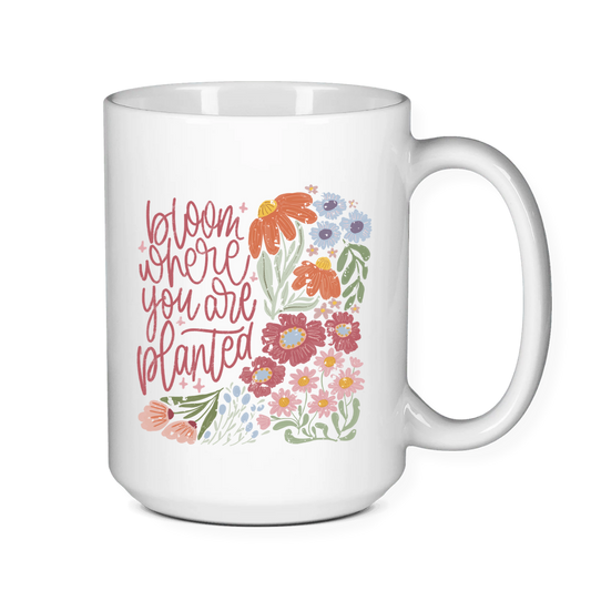 Positivity Floral Mugs