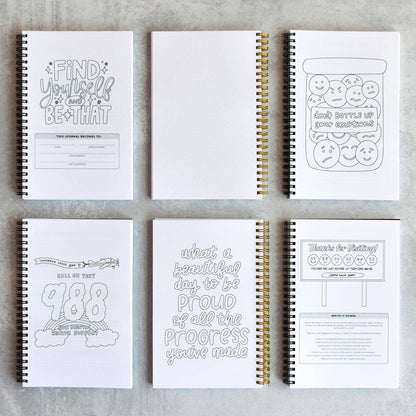 Blue Cover Mental Health Journal