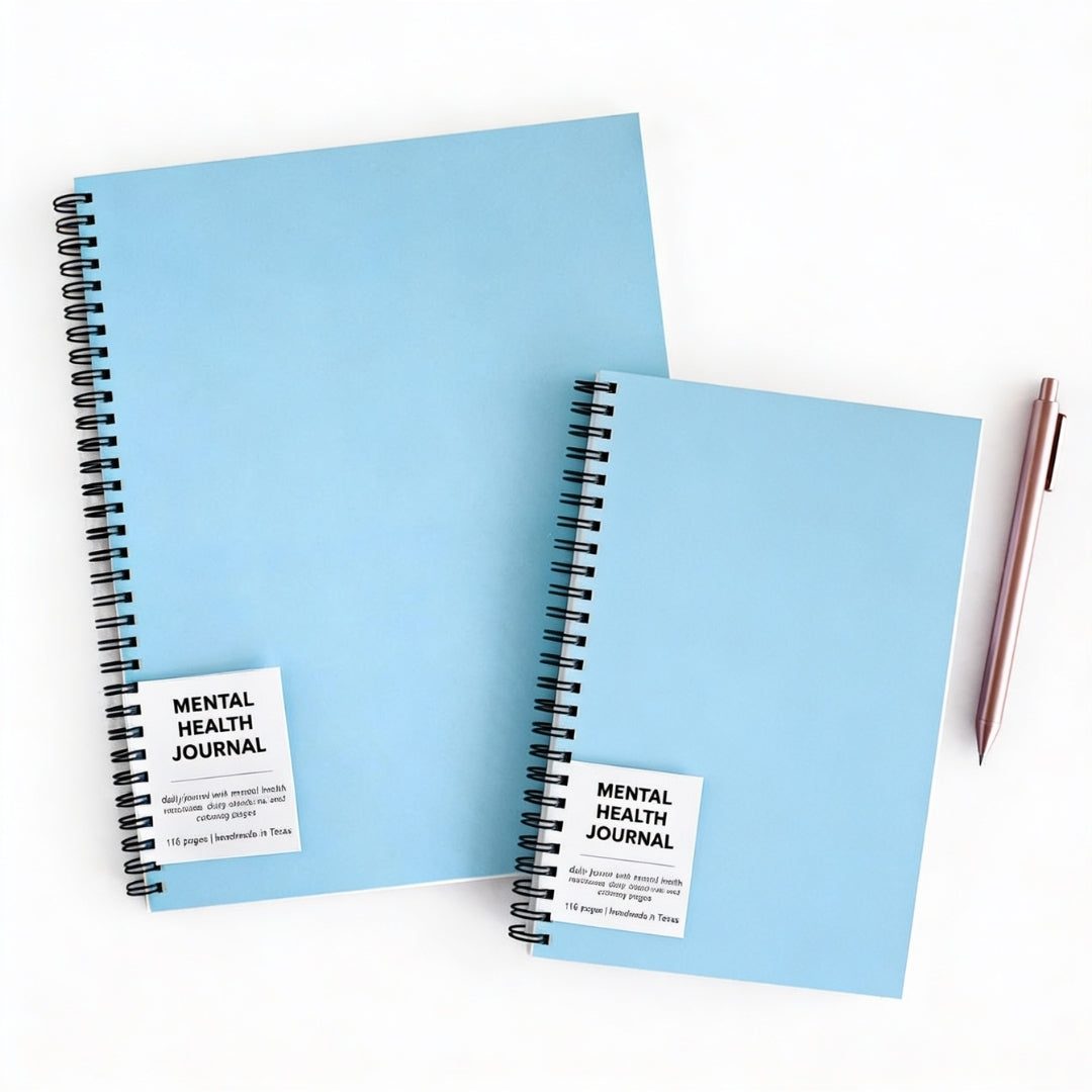 Blue Cover Mental Health Journal Kyn You Believe It
