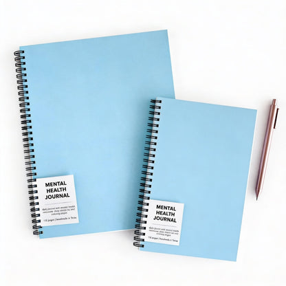 Blue Cover Mental Health Journal Kyn You Believe It