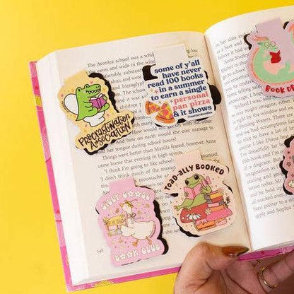 Book It Personal Pan Pizza Magnetic Bookmark – 90s Nostalgia