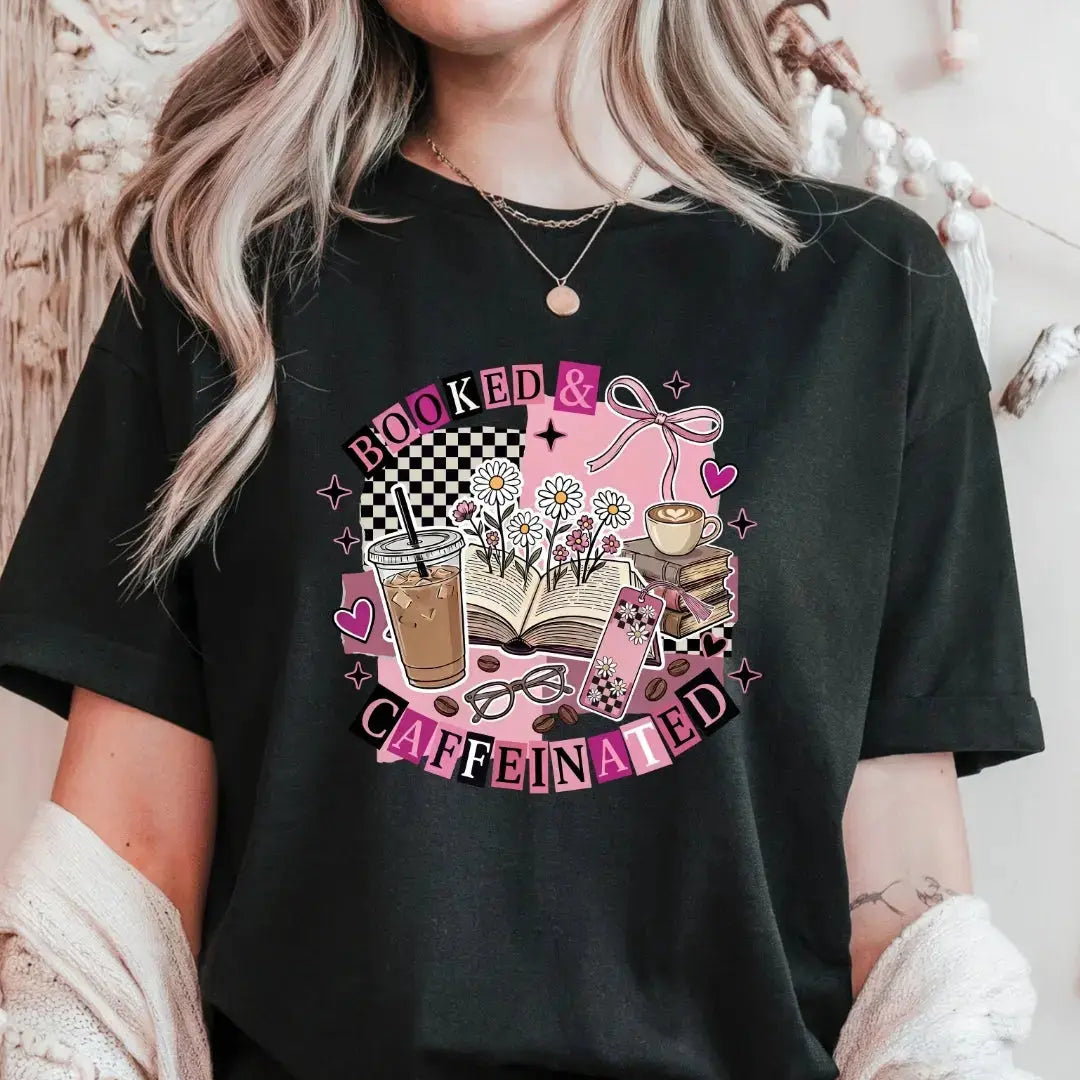 Booked & Caffeinated T-Shirt