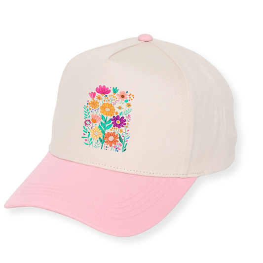 Positivity Floral Hats