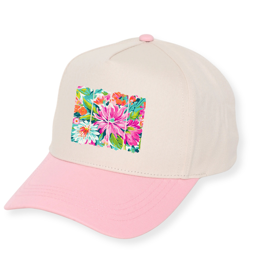Positivity Floral Hats
