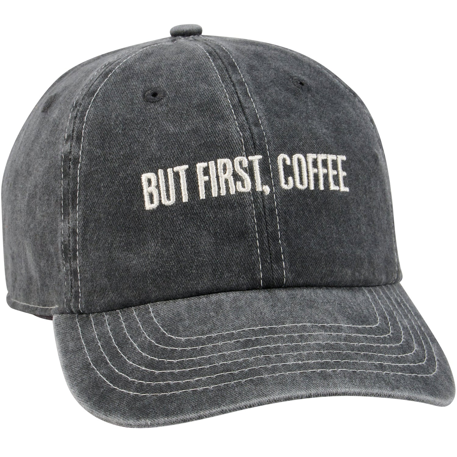 But First Coffee Baseball Cap Primitives by Kathy