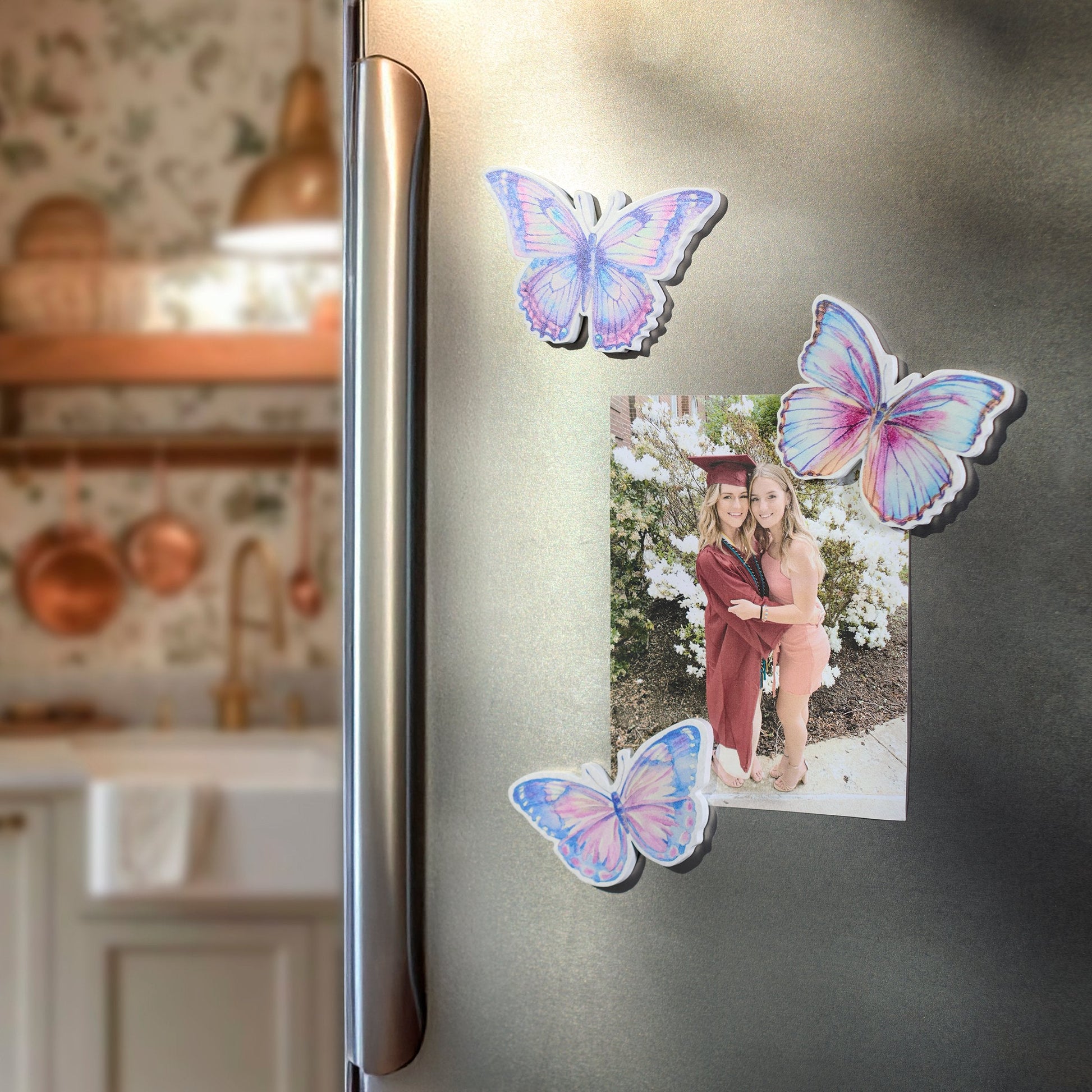 Butterflies Magnet Set Primitives by Kathy