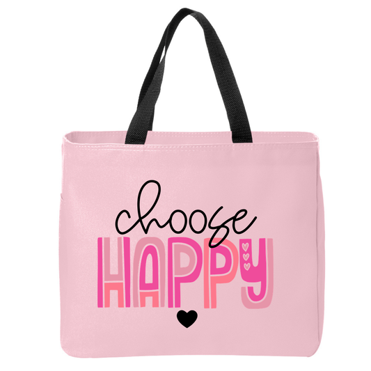Positivity Floral Tote Bags