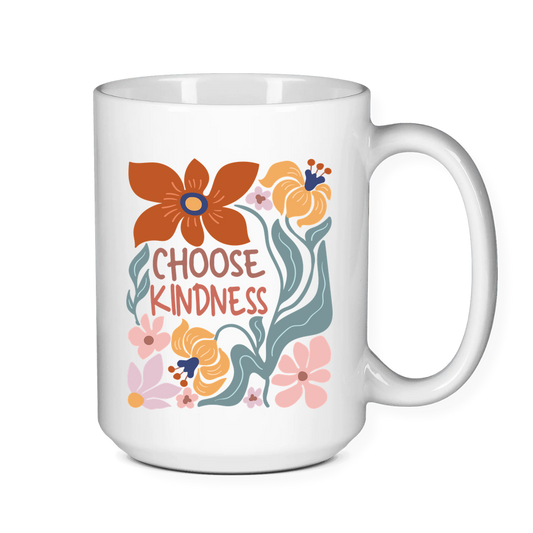 Positivity Floral Mugs