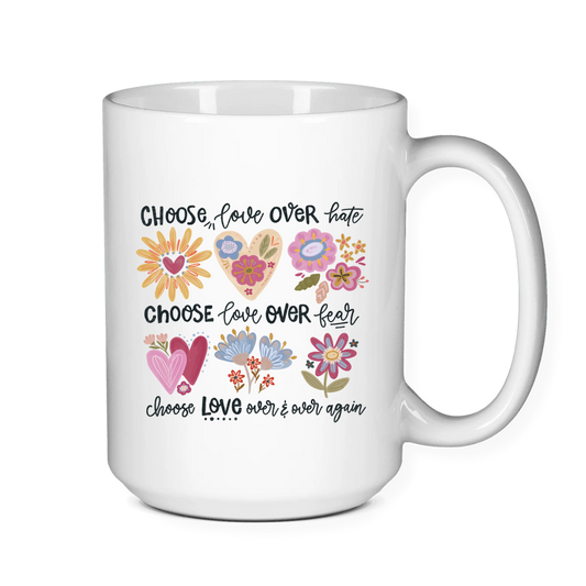 Positivity Floral Mugs