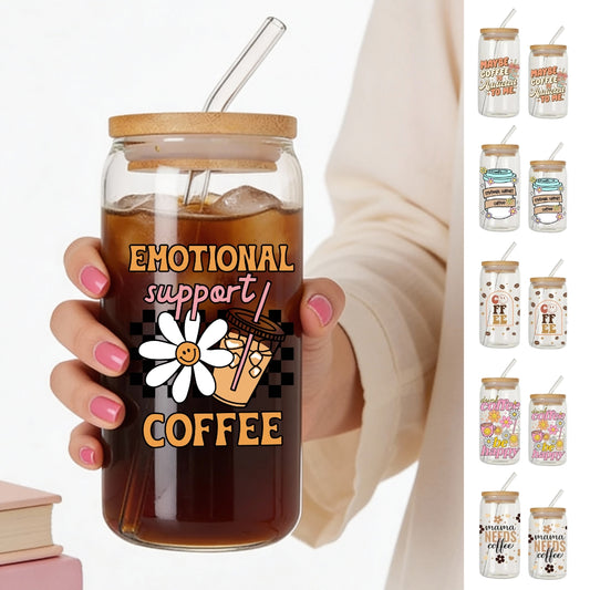 Coffee Lover Glass Cups