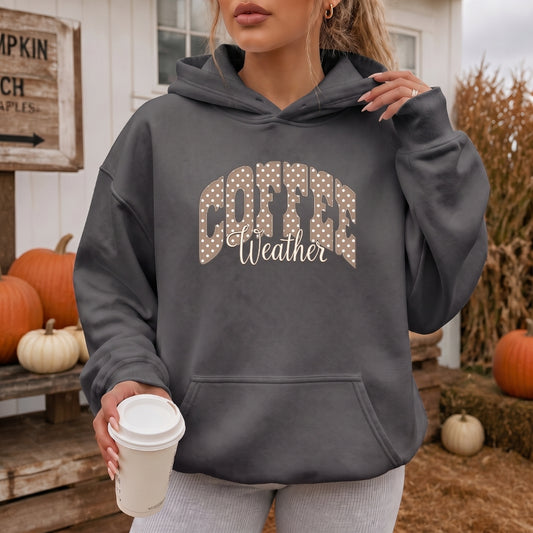Coffee Weather - Hoodie Hooded Sweatshirt