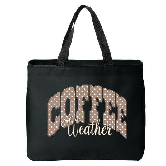 Coffee Weather Tote Bag