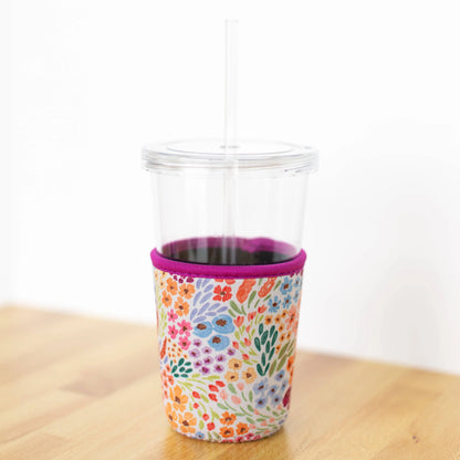 Countryside Blooms Drink Sleeve | Iced Coffee