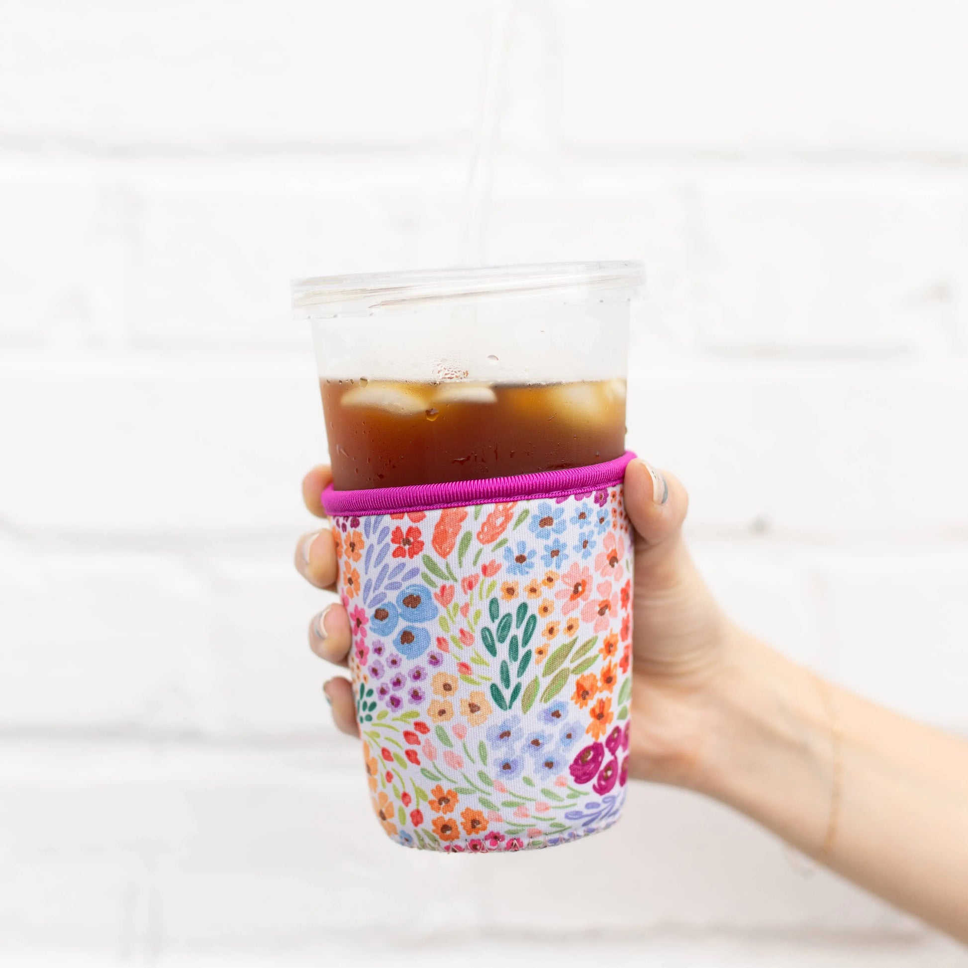 Countryside Blooms Drink Sleeve | Iced Coffee